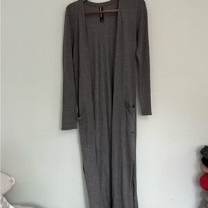 Mondetta Charcoal Long Sleeve Cardigan